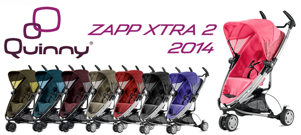 IN CURAND: QUINNY ZAPP XTRA 2 - Sistem de pliere imbunatatit si inclinare spatar pana la orizontala!!!